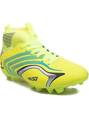 Deri Kabusu Walked Çoraplı Erkek Krampon 435 - Sarı