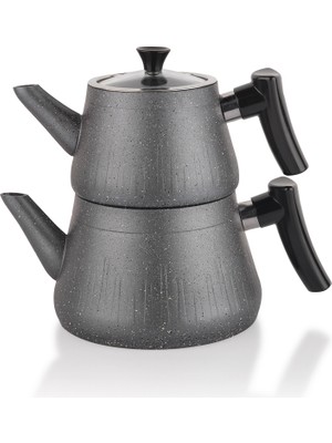 Schafer Solea Çaydanlık Takımı 3 Parça-Gri