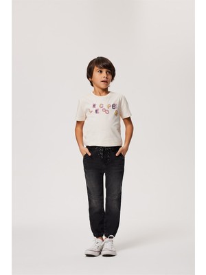 Lee Cooper Lucas Erkek Çocuk Jean Pantolon Black