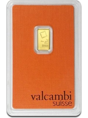 1g Gold Bar | Valcambi