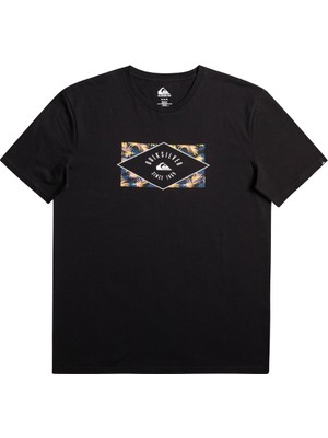 Quiksilver Circledline B Erkek Çocuk Siyah Tişört