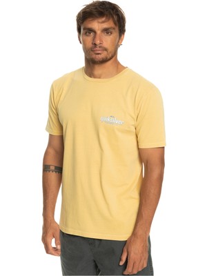 Quiksilver Quıkwords M Tees Sarı Erkek T-Shirt EQYZT07263-YGY0