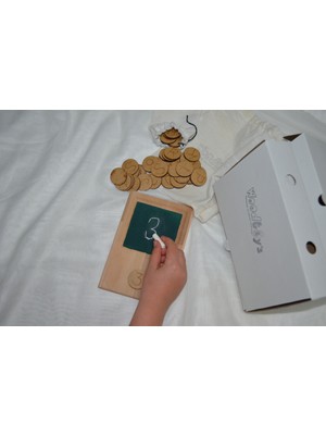 Woodtoy's Montessori Ahşap Harf Matı