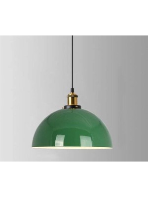 Mylights Modern Yesil Sarkit. Avize Banker Yesil Avize Vintage 30CM