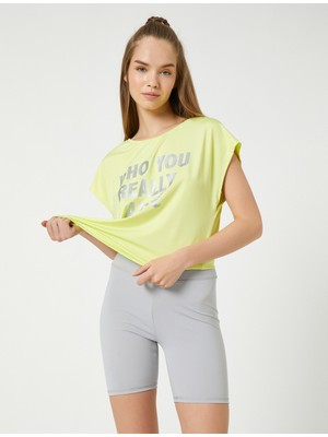 Koton Basic Biker Tayt Yüksek Bel