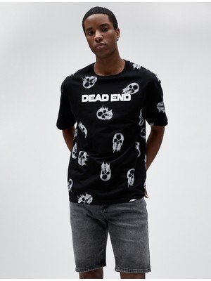 Koton Bermuda Kot Şort Düğmeli Cep Detaylı Pamuklu