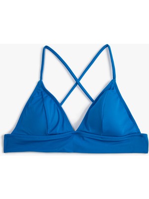 Koton Bikini Üstü Bralet Çapraz Askılı Kaplı