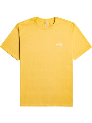 Billabong Arch Crew Ss Erkek Sarı Tişört