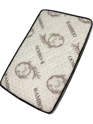 Yedaş Home Bebek Yatağı Bamboo Yatak Bambu Oyun Parkı 50x100 10cm Ortopedik Beşik & Oyun Parkı Yatağı