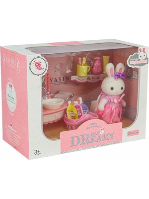Bay Dreamy Mini Tavşan Aksesuarlı Lavabo Seti