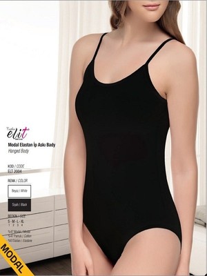 Tutku Elit Bayan Modal Elastan Ip Askılı Bady Atlet 12 Adet