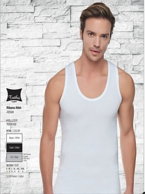 Tutku Erkek Ribana Atlet 6 Adet