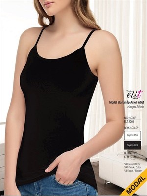 Tutku Elit Bayan Modal Elastan Ip Askılı Atlet 3 Adet