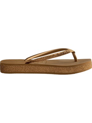 Havaianas Bronz Kadın Terlik Hav. Slım Flatform