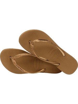 Havaianas Bronz Kadın Terlik Hav. Slım Flatform