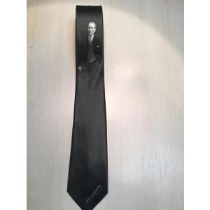 Herşey Nota Atatürk Kravat Siyah