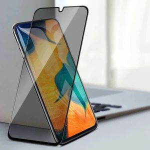Samsung Galaxy A04 Uyumlu Tam Kapatan Hayalet Gizlilik Filtre Kırılmaz Tamperli Cam Ekran Koruyucu