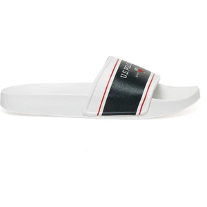 U.S. Polo Assn.  Rugby 3fx Beyaz Erkek Terlik