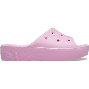 CROCS CLASSICS PLATFORM SLIDE 208180-6S0 KADIN PEMBE Sandalet&Terlik