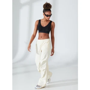 Jjxx Yüksek Bel Normal Bej Kadın Pantolon 12234805