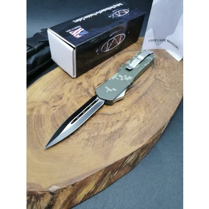 Bil-Tek Shop Orijinal Microtech 24 cm Içten Çıkmalı Otomatik Kamp Çakısı