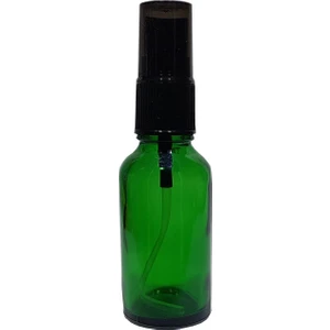 2 Adet 30 ml Yeşil Spreyli Boş Cam Şişe