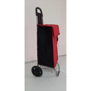 Katlanıp Ayrılabilir Metal Gövde Sağlam Pazar Arabası Yıkanabilir