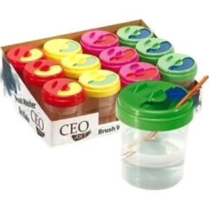 Ceo Art Fırça Temizleme Kabı Çift Bölmeli CEO-SU0002