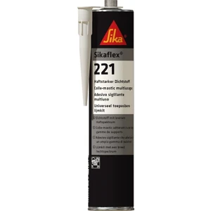 221 Güçlü Yapıştırma ve Sızdırmazlık Mastiği Beyaz 300ML