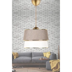 EMG Design Kumaş Başlık 2 Katlı Pasta Avize Yatak Odası Çocuk Odası