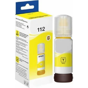 Photo Print Epson 112 Ecotank L6490 Sarı Ithal Muadil Pigmentli Mürekkep  70 ml