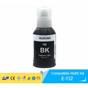 Epson 112 Ecotank L6460 Siyah Ithal Muadil Pigmentli Mürekkep  Siyah 127 ml