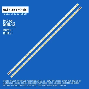 Beko B50-LB-9336,  B50-LW-9336,  B50-LEL-2B LED Bar