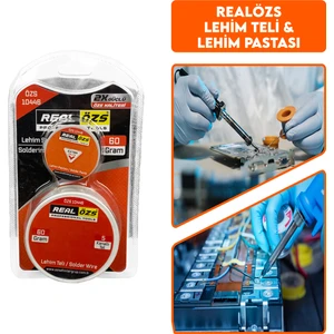 Real Özs Lehim Teli & Lehim Pastası