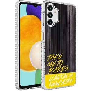 Samsung Galaxy A13 4g Kılıf Airbag Kenarlı Renkli Desenli Silikon Elegans Kapak