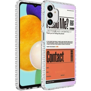 Samsung Galaxy A13 4g Kılıf Airbag Kenarlı Renkli Desenli Silikon Elegans Kapak