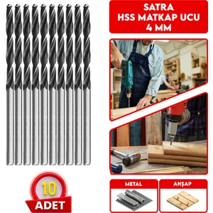 Hss Matkap Ucu 4 mm