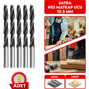 Hss Matkap Ucu 10.5 mm