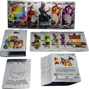 Pokémon Ingilizce Versiyonu Gümüş Flash Kart Seti 55 Adet Sınırlı Sayıda Kart Oyuncak (Yurt Dışından)