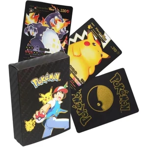 Pokémon English Black Flash Kart Seti Pokemon Black Boxed Oyun Kartları 55 Parçalık Bir Kutu (Yurt Dışından)