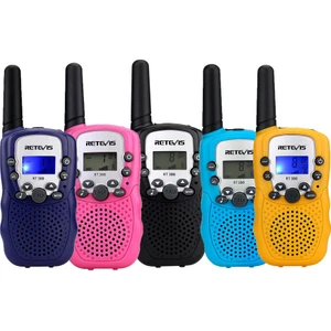 RT388 Walkie Talkie Çocuk 2 Adet Çocuk Radyo Alıcısı Telsiz Çocuklar Için Doğum Günü Evi Çocuk Kullanıcıları Erkek Kızlar Için (Yurt Dışından)