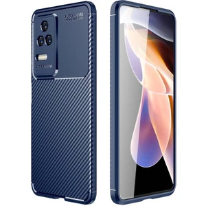 Xiaomi Poco F4 ile Uyumlu Kılıf Focus Karbon Tasarım Telefon Kılıfı Kapak