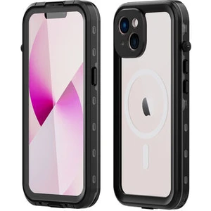 Apple iPhone 14 ile Uyumlu Kılıf Su Geçirmez 360 Derece Koruma Waterproof Telefon Kılıfı