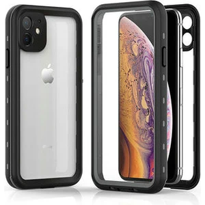 Apple iPhone 12 Mini ile Uyumlu Kılıf Su Geçirmez 360 Derece Koruma Waterproof Telefon Kılıfı