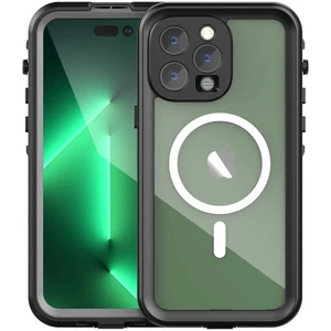 Apple iPhone 14 Pro Max ile Uyumlu Kılıf Su Geçirmez 360 Derece Koruma Waterproof Telefon Kılıfı