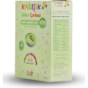 Aşçı Anne Karışık Sebze Çorbası (6 + Ay)