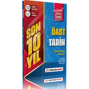 Dijital Hoca Akademi 2023 Öabt Tarih Öğretmenliği Son 10 Yıl Orijinal Çıkmış Sınav Soruları Konu Analizli-Video Çözümlü