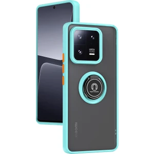 Xiaomi 13 Için Telefon Kılıfı [düşmeye Karşı Koruma] Araba Manyetik Halka Tutuculu (Yurt Dışından)