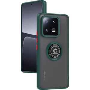 Xiaomi 13 Için Telefon Kılıfı [düşmeye Karşı Koruma] Araba Manyetik Halka Tutuculu (Yurt Dışından)