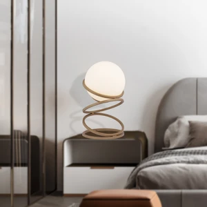 Magura Tekli Eskitme Modern Yatak Odası Salon Abajur